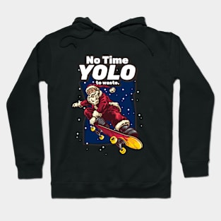 Yolo Santa Claus Christmas Hoodie